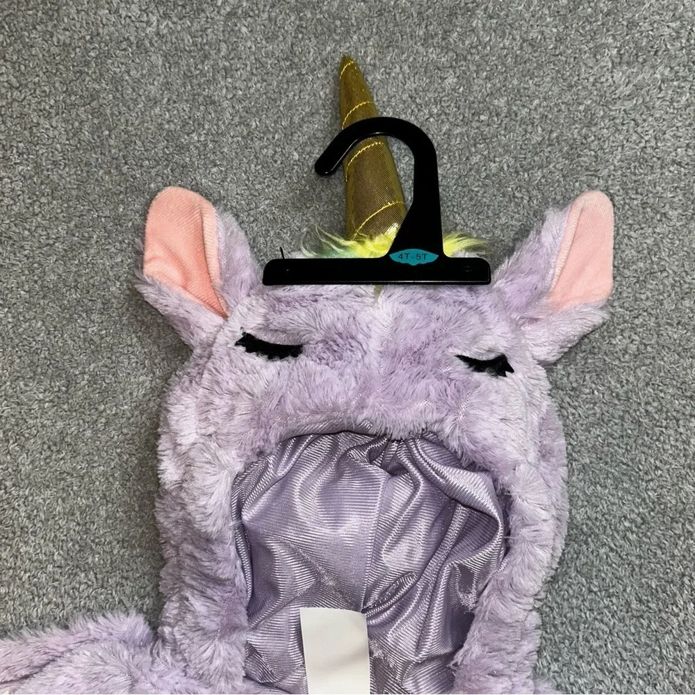Kids Plush Purple Costume